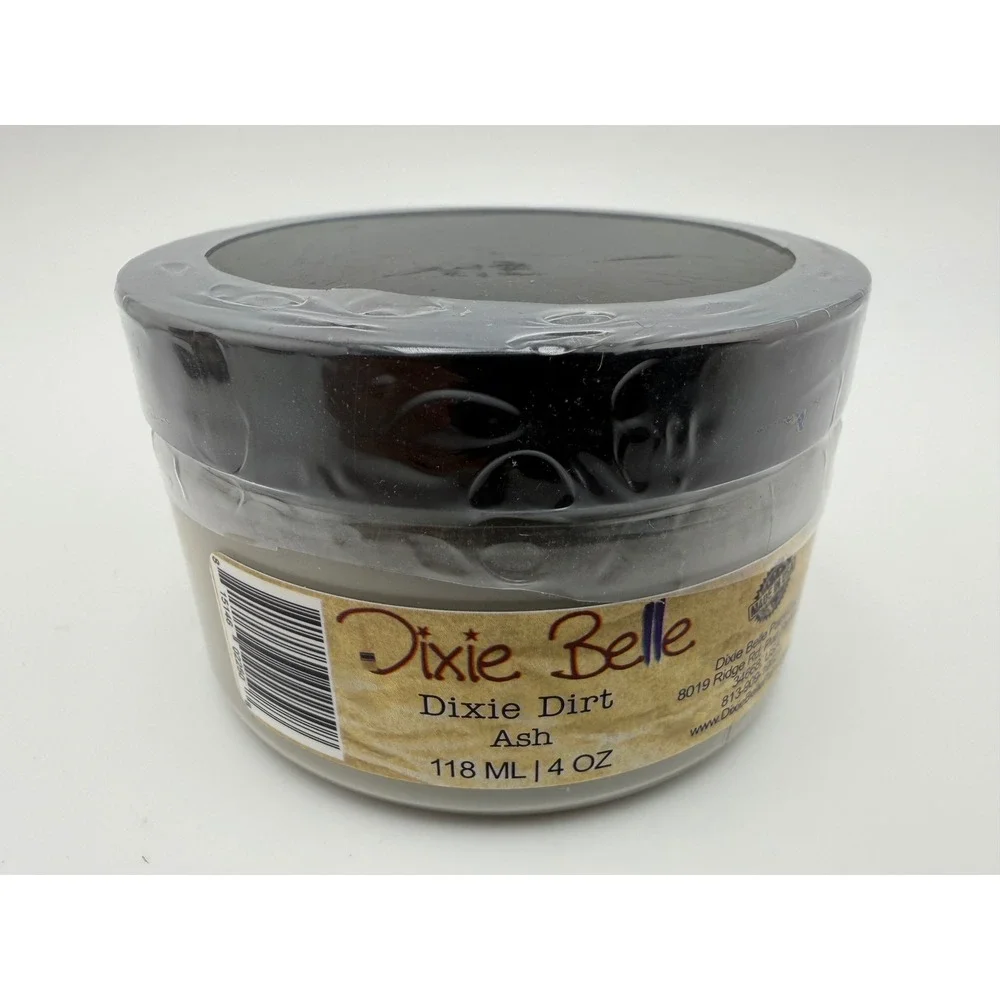 Dixie Belle Dixie Dirt Ash or Charcoal 4oz‎ Furniture Aging Powder (Choose 1)